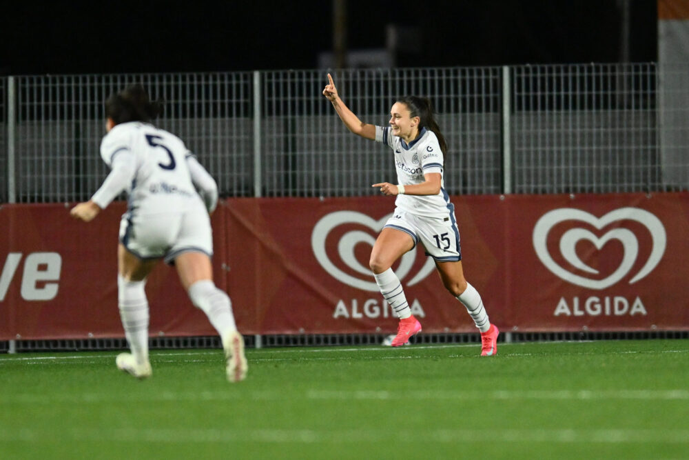 Calcio femminile: una magia di Serturini regala la vittoria all’Inter in Serie A. Roma battuta