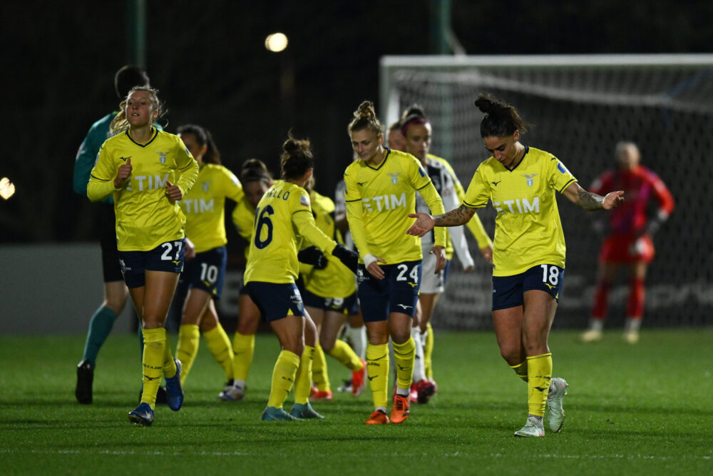 Calcio femminile: la Lazio domina sul campo del Napoli in Serie A. Le biancocelesti vincono 0 4