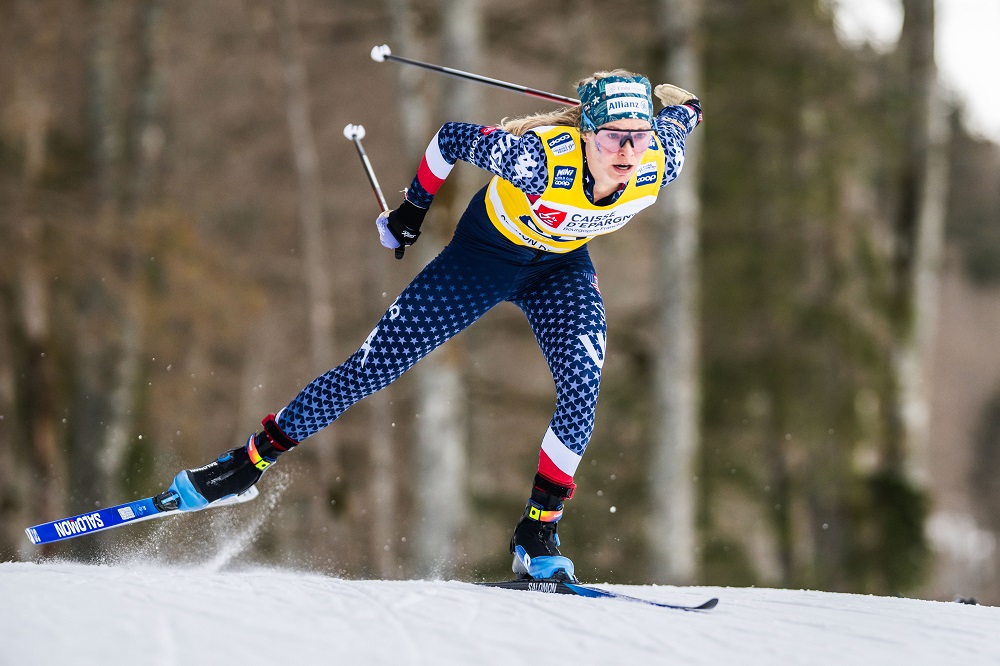 Sci di fondo: Jessie Diggins domina la 10 km di Les Rousses, Carl e Slind sul podio