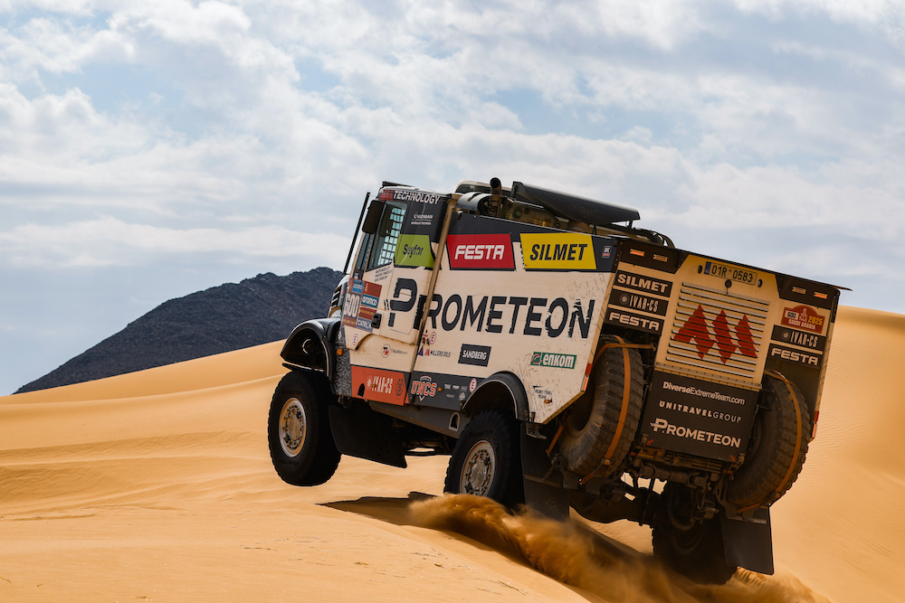 Dakar 2025 Martin Macik si prende anche l'ottava tappa tra i camion