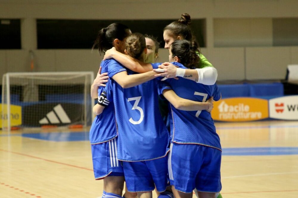 Calcio a 5: Italia femminile ok nel primo test in Francia. Azzurre vittoriose 0-2