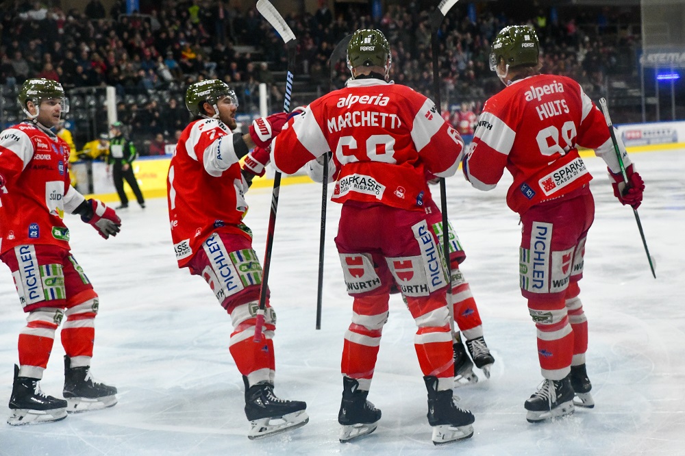 Hockey ghiaccio, Bolzano stende Vienna e rivede la vetta della ICE League, Val Pusteria finisce ko