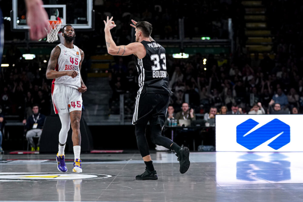 Basket: Virtus Bologna, che impresa! Batte il Baskonia in Eurolega con tre assenze pesantissime e in un finale thriller