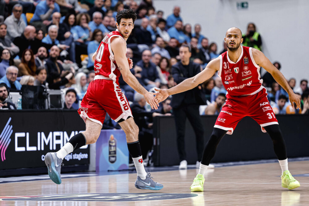 Basket: Milano passa a Sassari, Scafati si impone nel finale a Pistoia