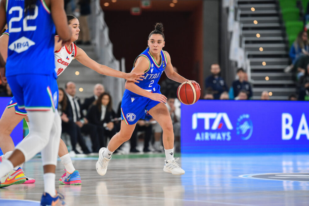 Basket femminile: Italia-Germania, sfida per la vetta del girone a Faenza