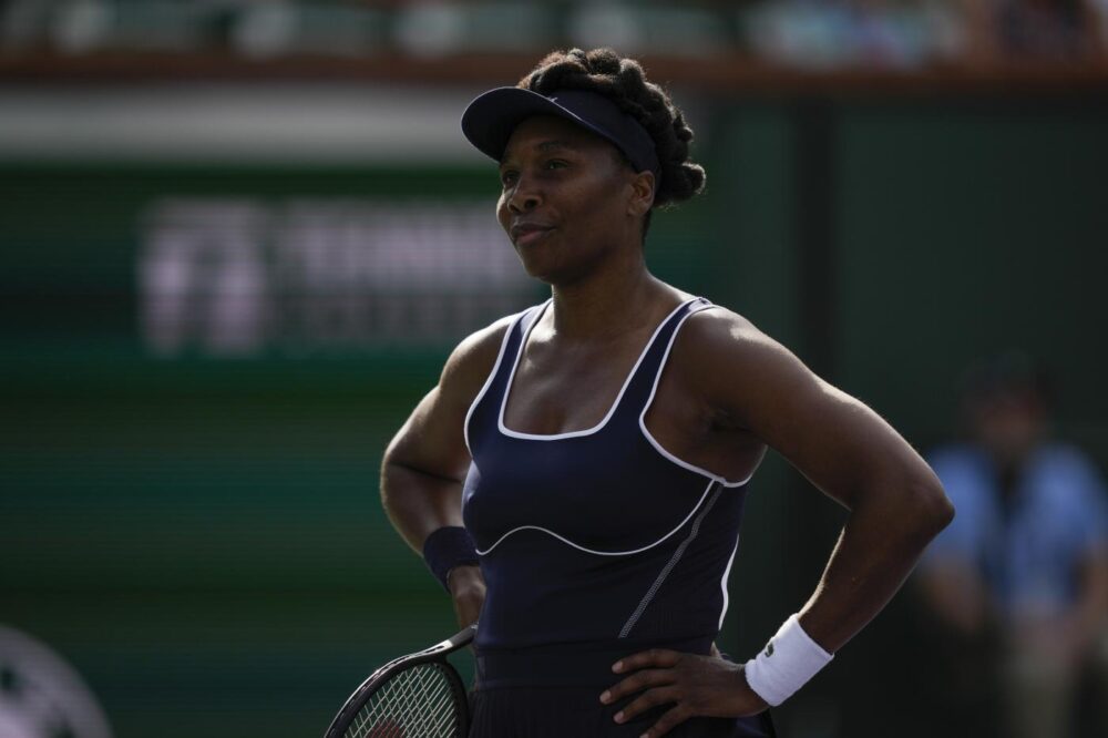 Venus Williams intramontabile: wild card a Indian Wells, in campo a 44 anni