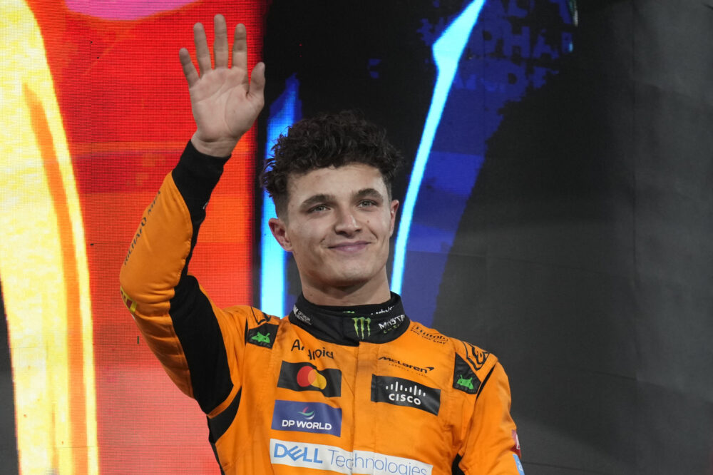 F1, Lando Norris: “Prima giornata divertente, ma non vedo l’ora di spingere di più nei prossimi giorni”