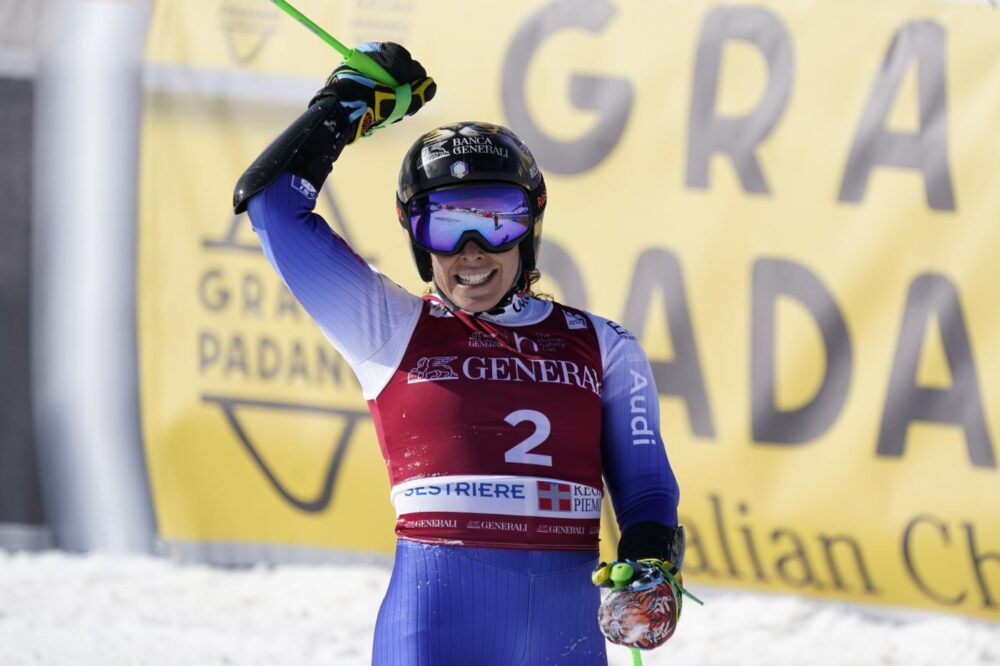 Startlist gigante Sestriere 2025: orari 22 febbraio, programma, tv, streaming, pettorali delle italiane