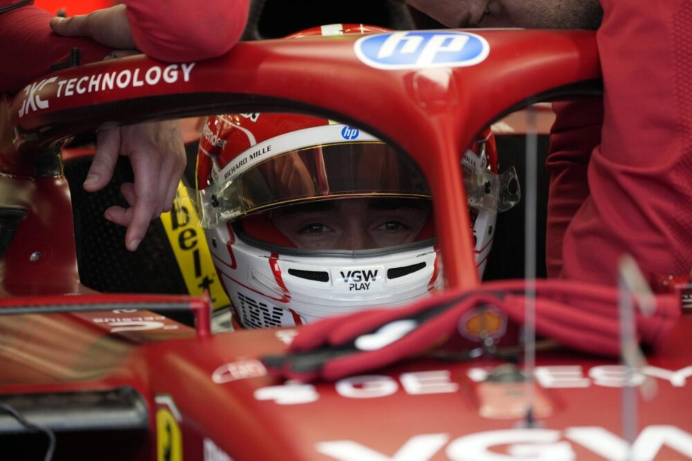 Charles Leclerc: “Ferrari ha fatto il massimo con la nuova vettura: prima giornata senza intoppi”