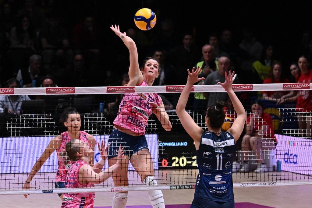 Volley femminile, ancora Conegliano Milano nella 22ma di serie A1. Le venete possono già vincere la regular season