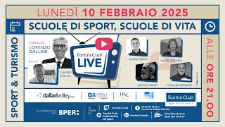 Scuole di Sport, scuole di vita” con L. Golarsa, M. Crespi, P. Perrone, A. Ebana