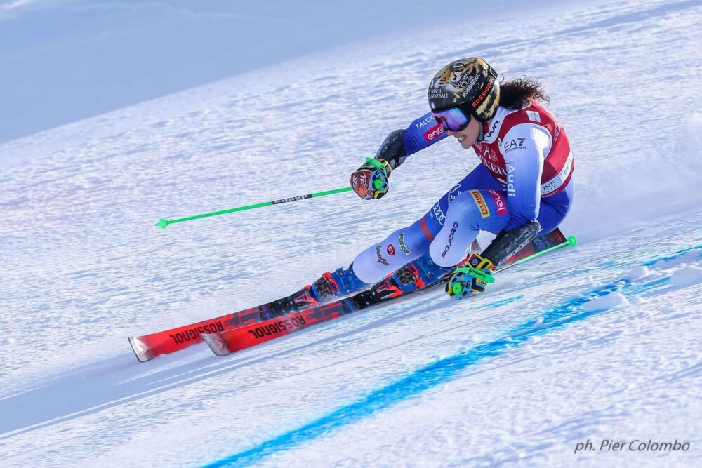 Federica Brignone può superare uno storico record di Alberto Tomba