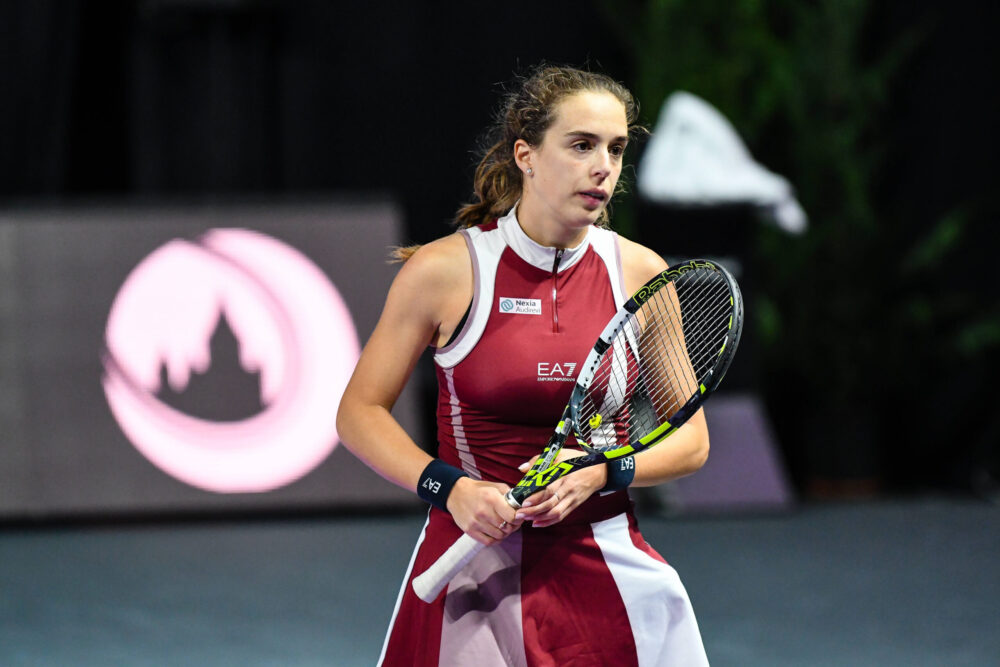 Lucia Bronzetti in finale a Cluj-Napoca, Katerina Siniakova si ritira nel corso del primo set