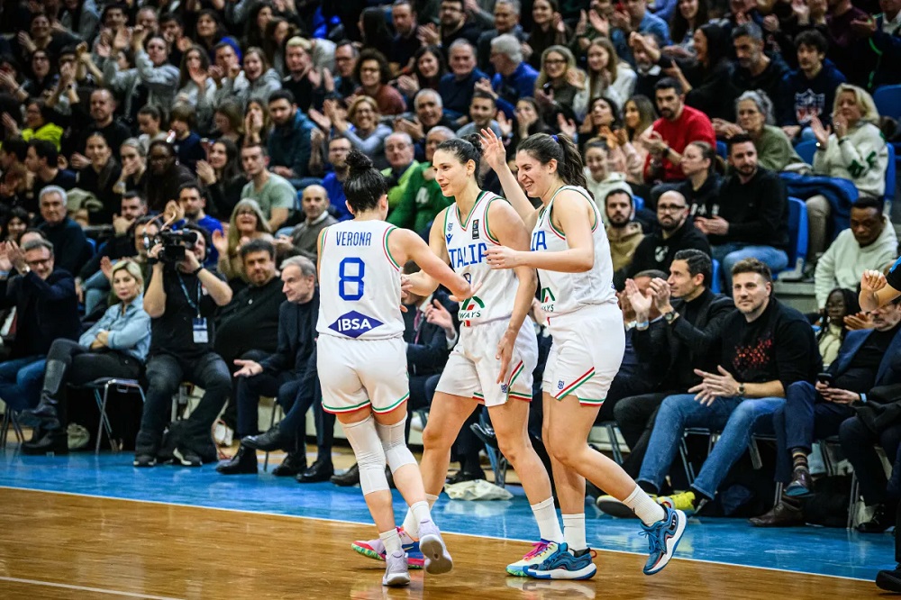 Basket femminile: Italia, con la Cechia per chiudere il girone di qualificazione agli Europei