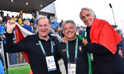 Luciano Rossi-Andrea Benelli-Giovanni Malagò