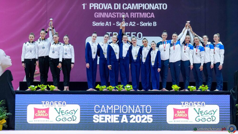 Ginnastica ritmica, Varfolomeev trascina la Raffaello Motto alla vittoria in Serie A. Attardata Fabriano con Raffaeli