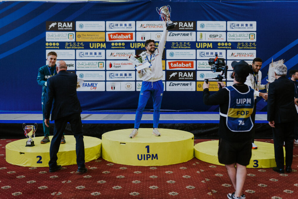 Pentathlon, Matteo Cicinelli trionfa nella tappa di Coppa del Mondo al Cairo!