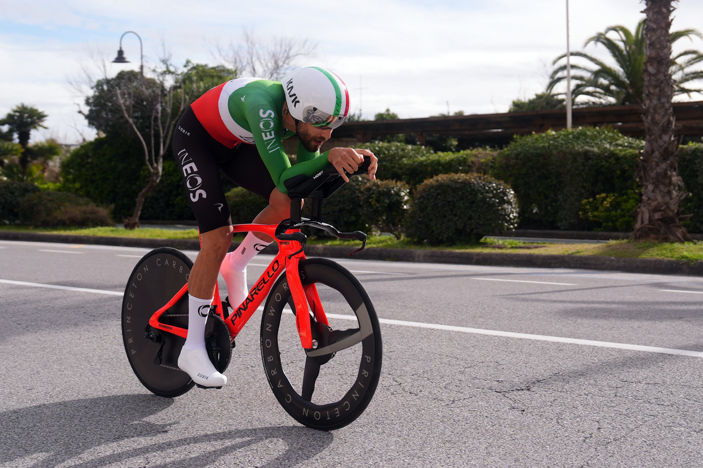 Filippo Ganna strabilia alla Tirreno Adriatico: “Ero tranquillo, adesso un mese importante”