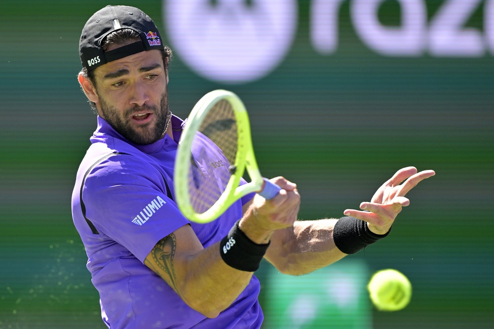 Berrettini/Sonego sconfitti a Indian Wells, Arevalo/Pavic vanno in semifinale