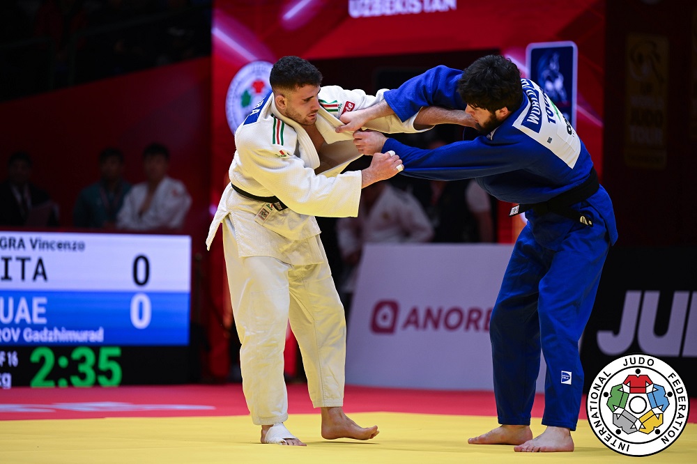 Judo, Vincenzo Pelligra non fa strada nei  81 kg del Grand Slam di Tashkent. Giappone e Russia sugli scudi