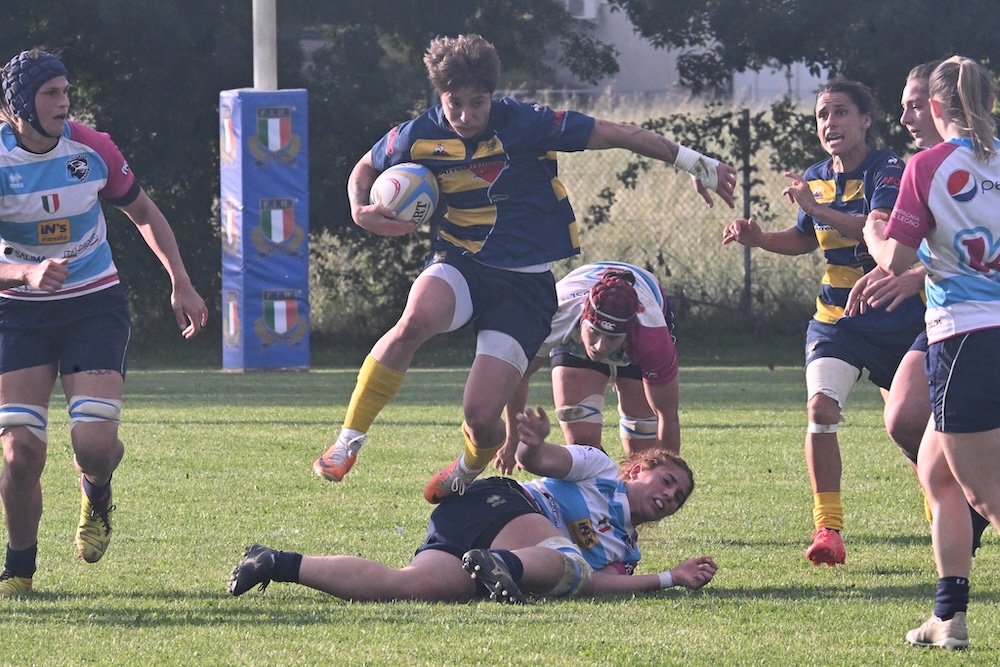 Rugby femminile: in Serie A Elite pari e patta tra Villorba e Valsugana